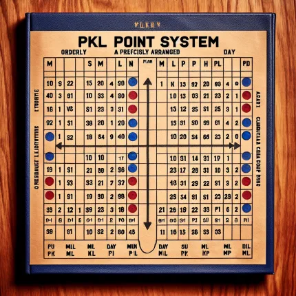 Pkl points schedule