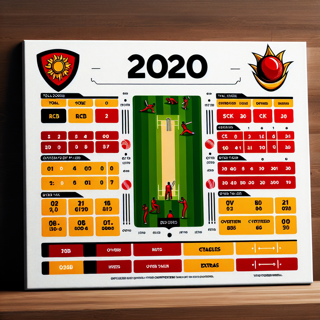 rcb vs csk 2020 scorecard